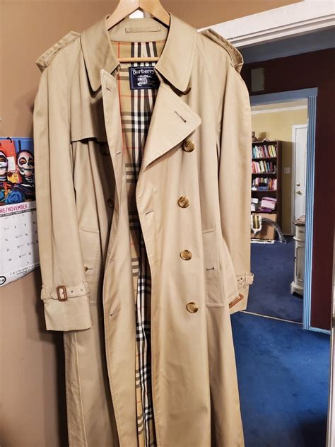 real vintage burberry coat|authentic Burberry trench coat.